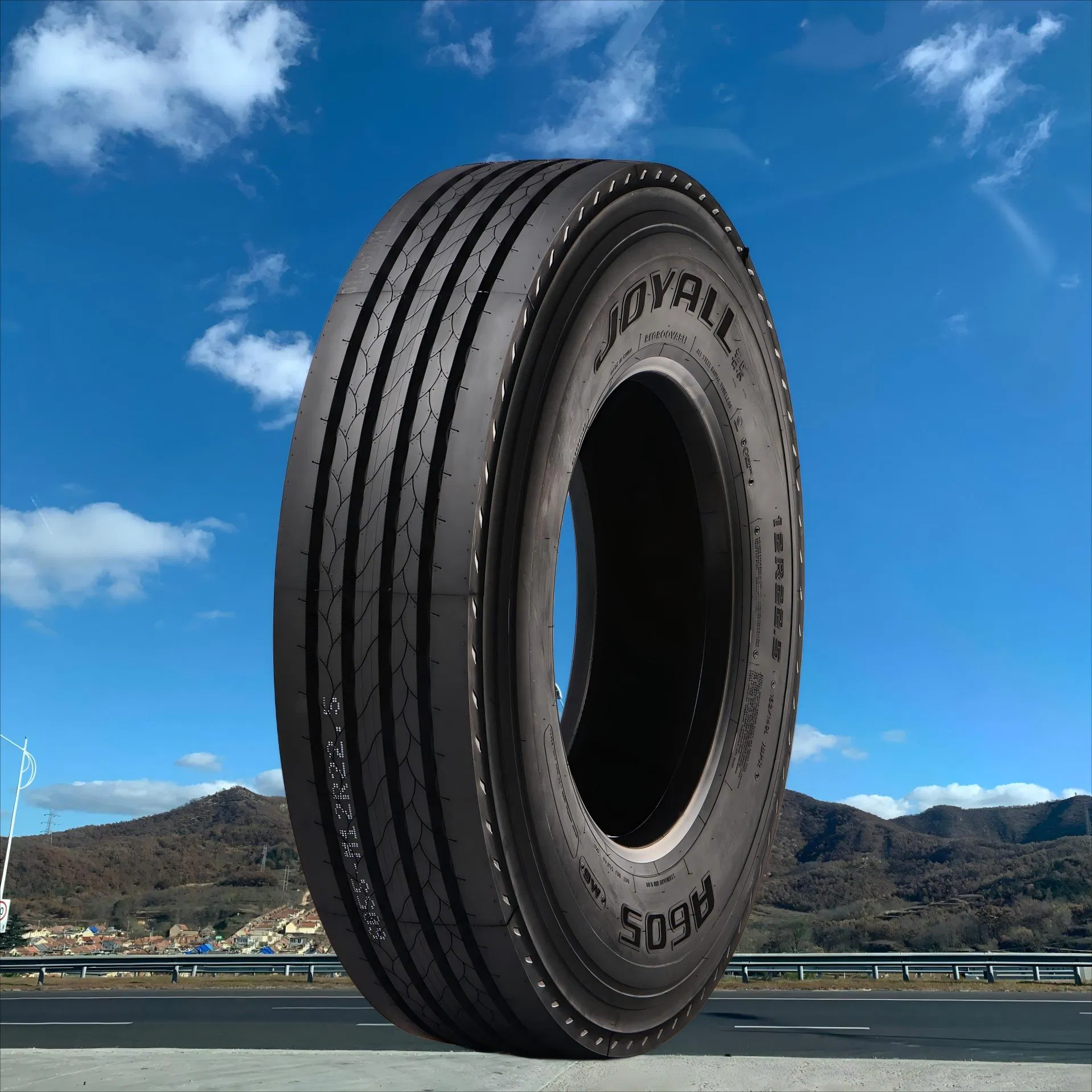 295/60R22.5 A605 Joyall Factory Truck Tire for Bus Steer Trailer Position TBR
