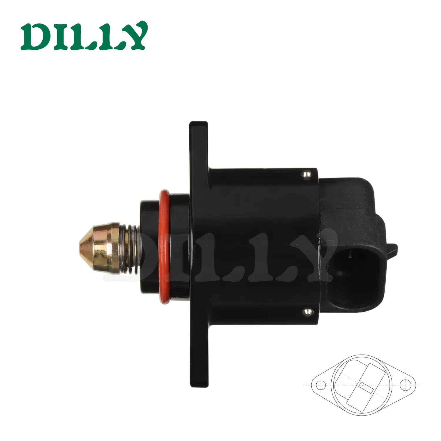 Шаговый мотор клапана холостого хода 32385