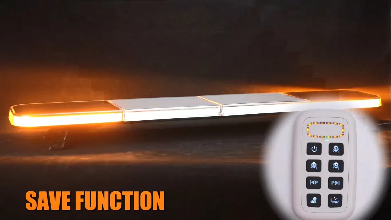 Newest Emergency Safety Signal Strobe 1.2m Rotation Work Lightbar LED Warning Light Bar