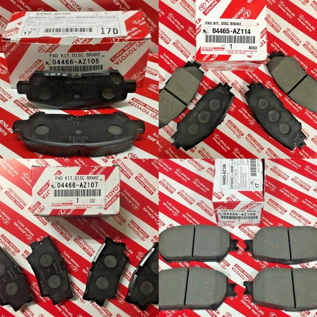 Factory Supplier Wholesale Pastillas De Freno Auto Car Part Front Rear Disc Brake Pad for Bosch for KIA Hyundai Toyota Honda Nissan Audi Benz