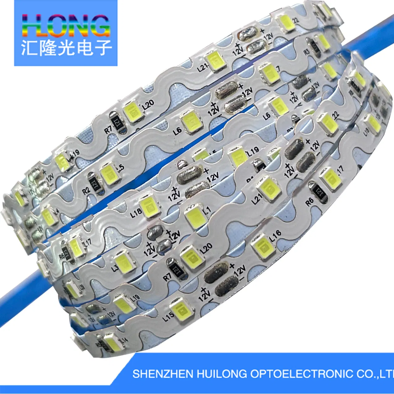 60LEDs/M 7.2W Hl-1060-2835 LED S Strip Light Flex Strip for Home Decoration