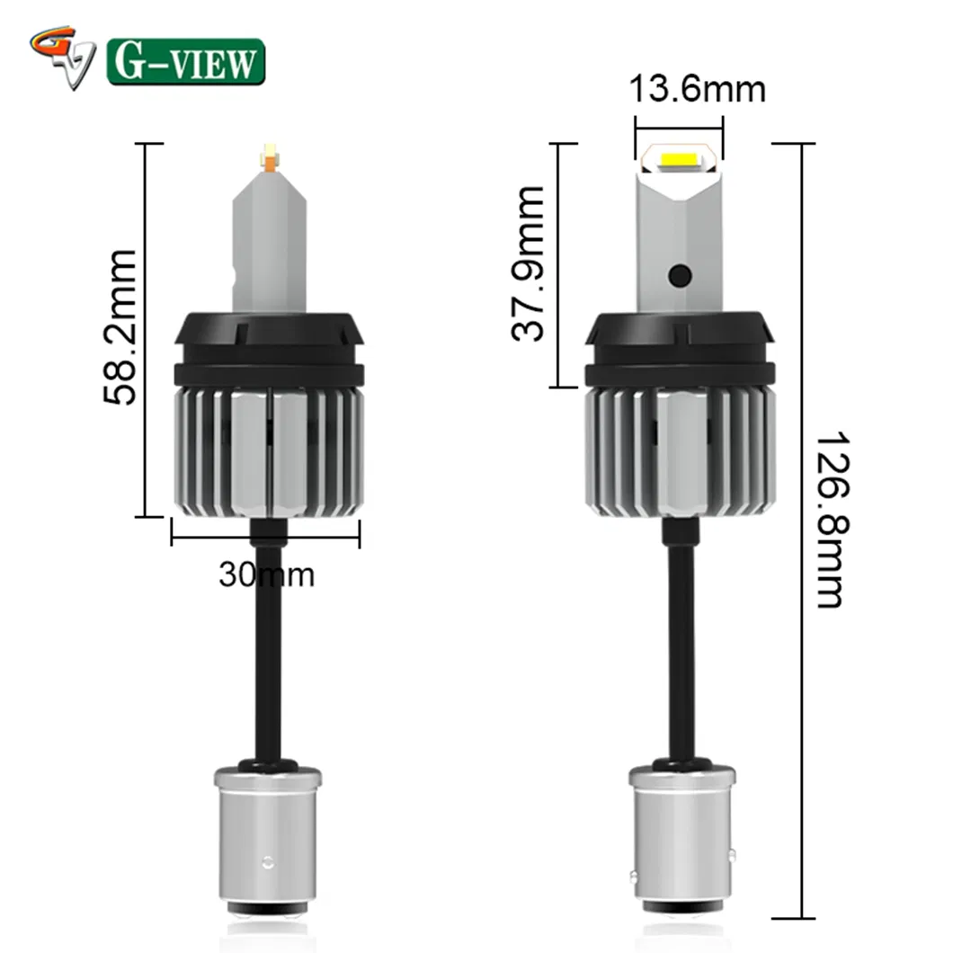 Стробоскоп G-View GR White 1156 LED для авто, 12-18В