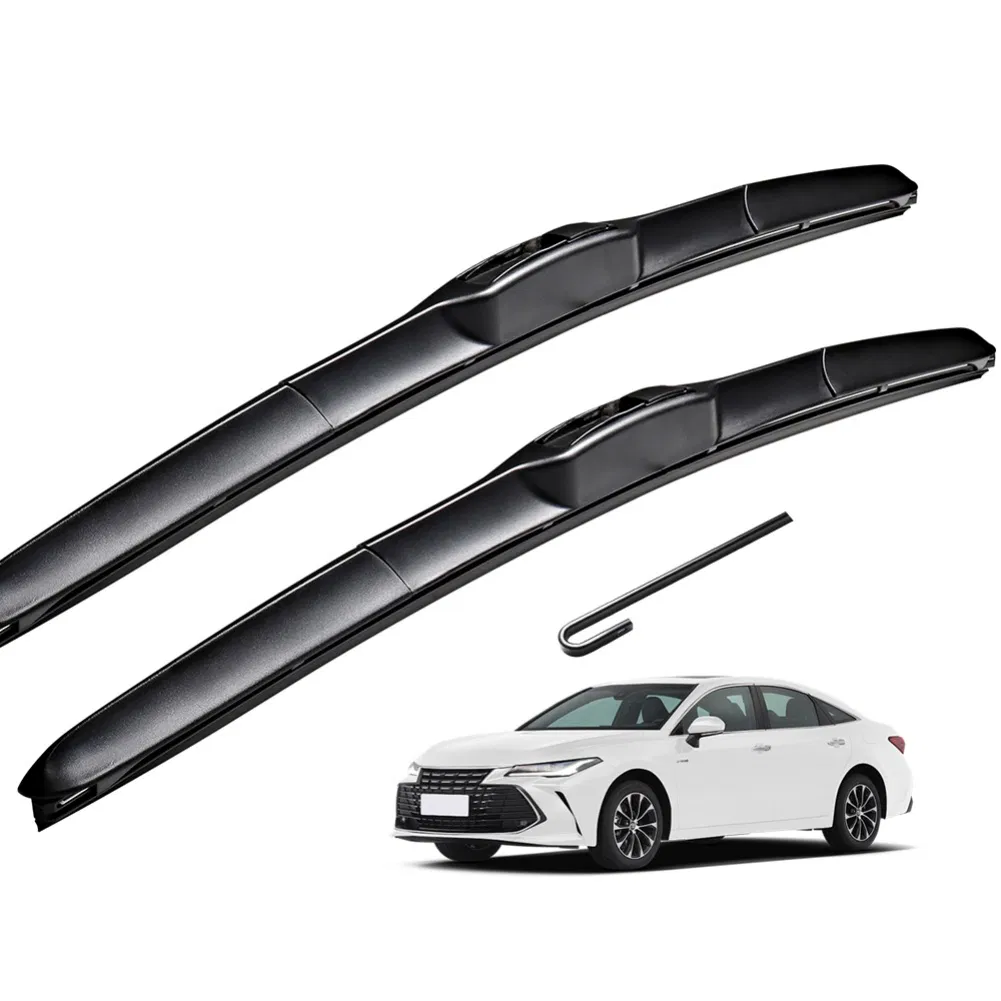 Laser-Engraved Logo Hybrid Car Window Wiper Blade for All Vehicles