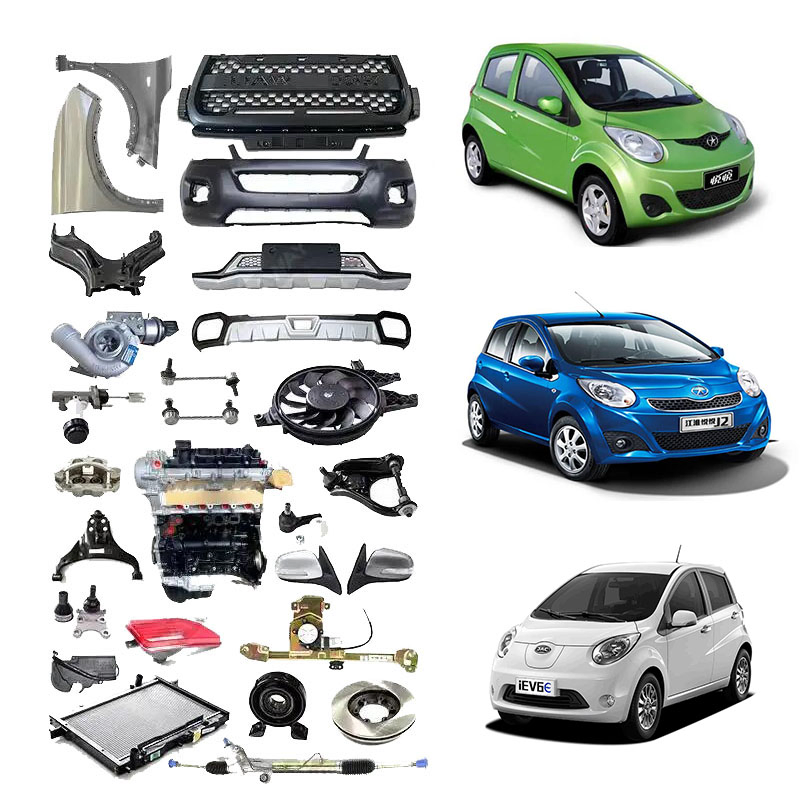 High Quality Changan/Geely/Haval/Chery Parts Wholesale Car Accessories All Available for JAC J3/J5/S3/S5 Kmc T6/T8 Spare Parts