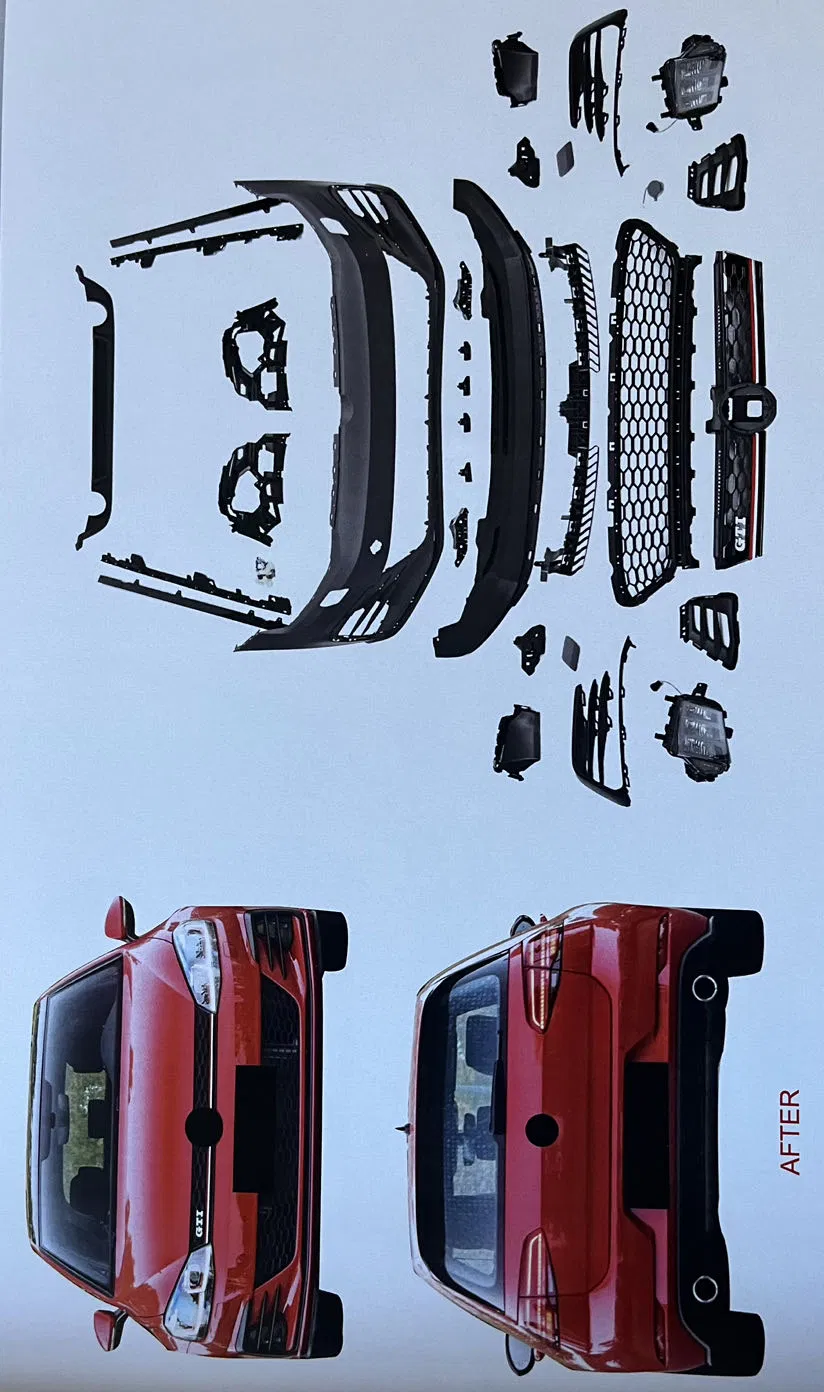 Upgrading and Renovation of VW Series Automotive Appearance