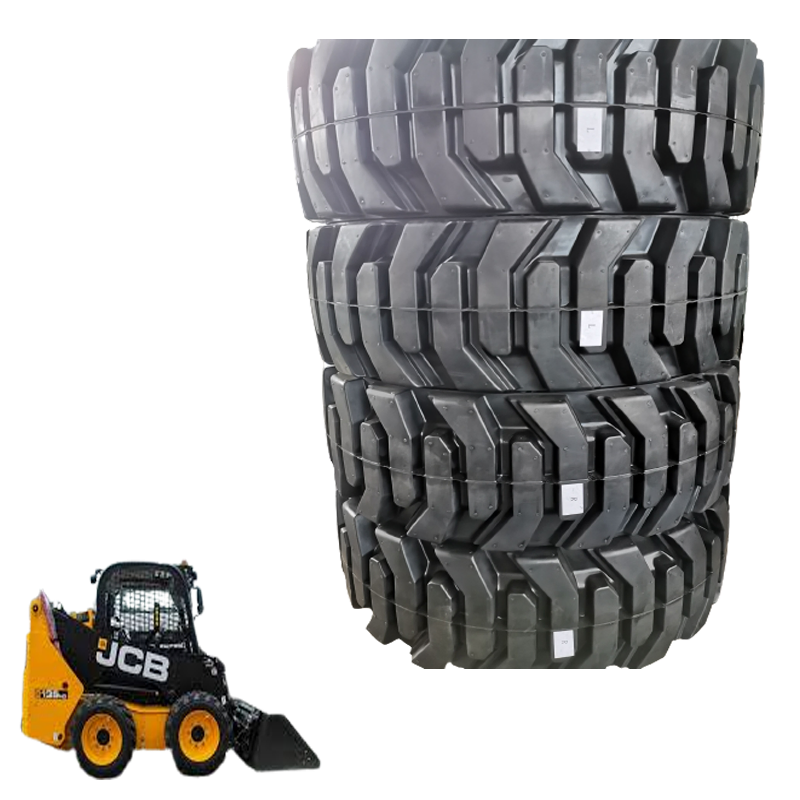 Wonray Brand High Quality Solid Skid Steer Tires 12X16.5 Non Marking Wheel
