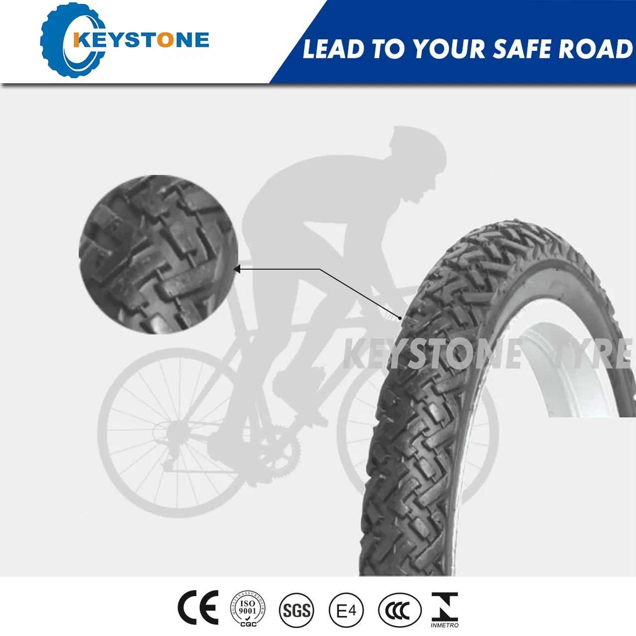 Велосипедная покрышка ECE Dual Compound для кросс-кантри