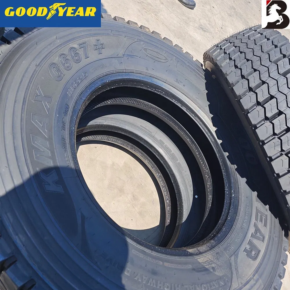 Goodyear Brand 11r22.5 Kmax G667+ Drive Trailer/Steer Truck Tire