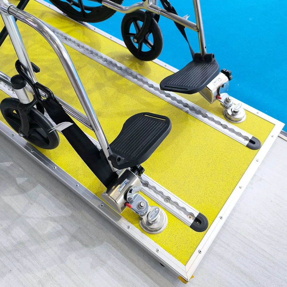 Wheelchair Restraint System Fasters Wheelchair in-Vehicle Fixing Device