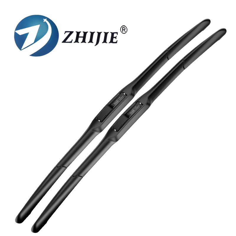 Factory Direct Sale Mixed Wiper High-Quality Three-Section Wiper, Front Windshield Wiper, U-Shaped Connector, Glass Wiper