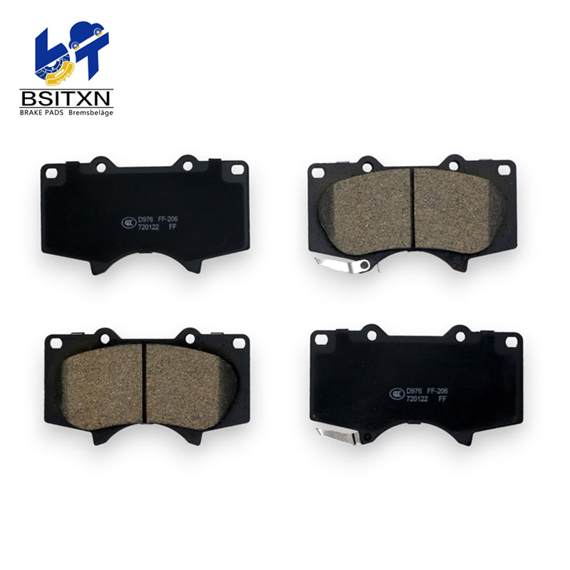 04465yzzdb A690wk 044650K370 Noiseless Semi-Metal Best Ceramic Car Brake Pads Auto OEM for Toyota Lexus