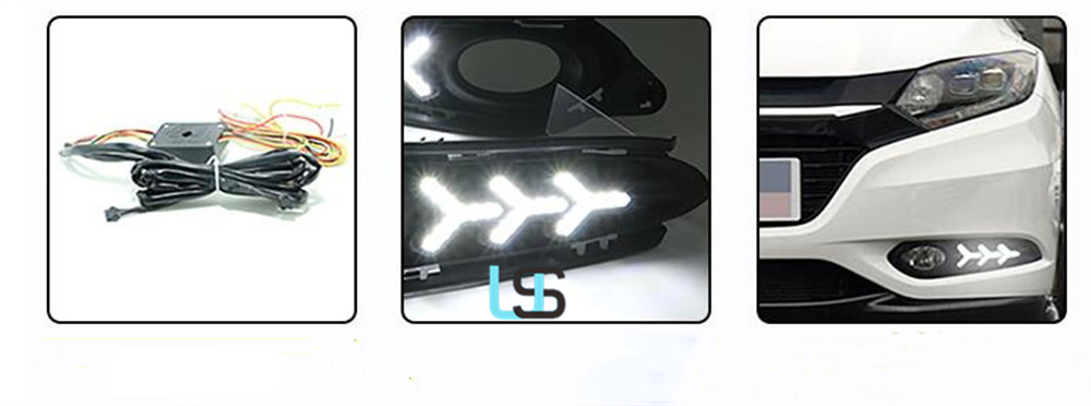 Противотуманная фара LED Honda Vezel HR-V с ДХО