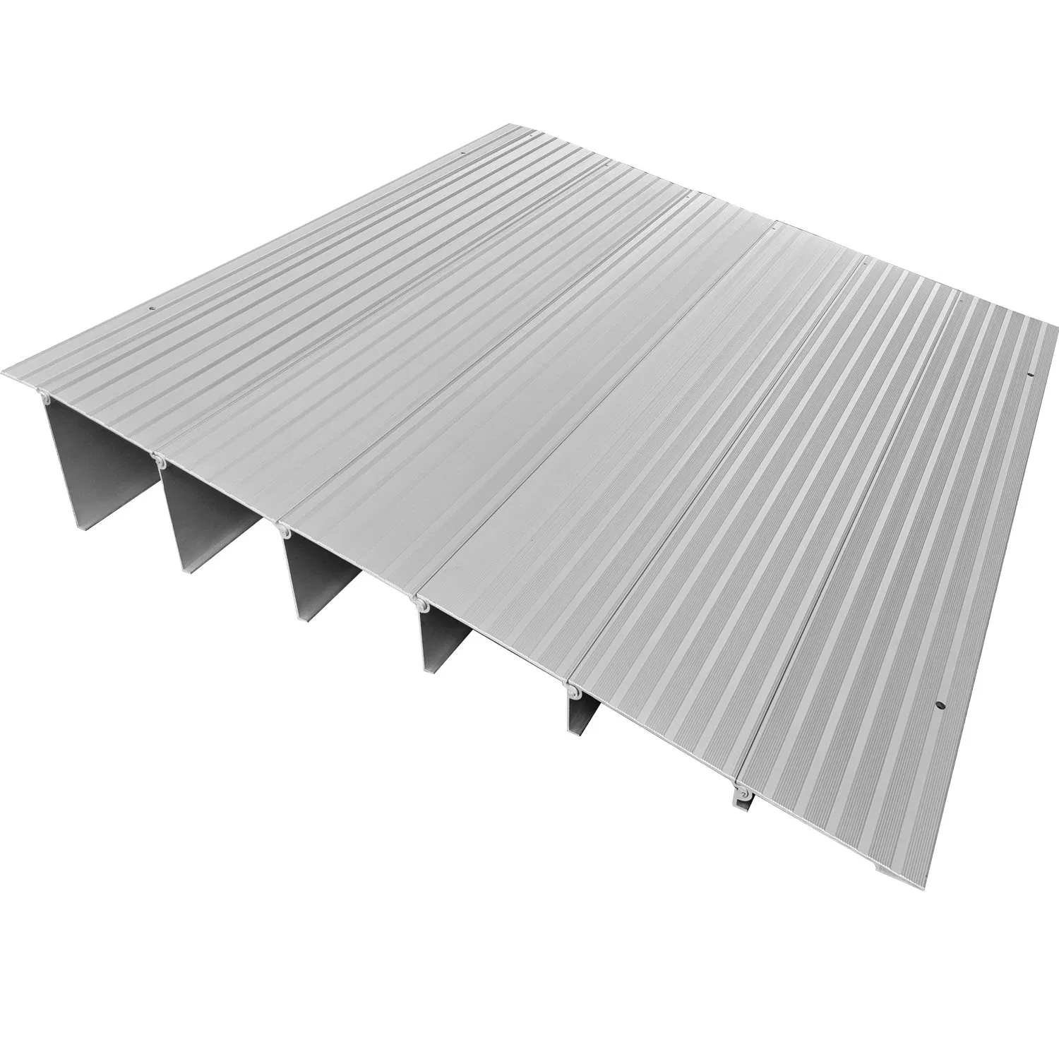 Aluminum Threshold Ramp for Wheelchairs Lightweight Family Stairs