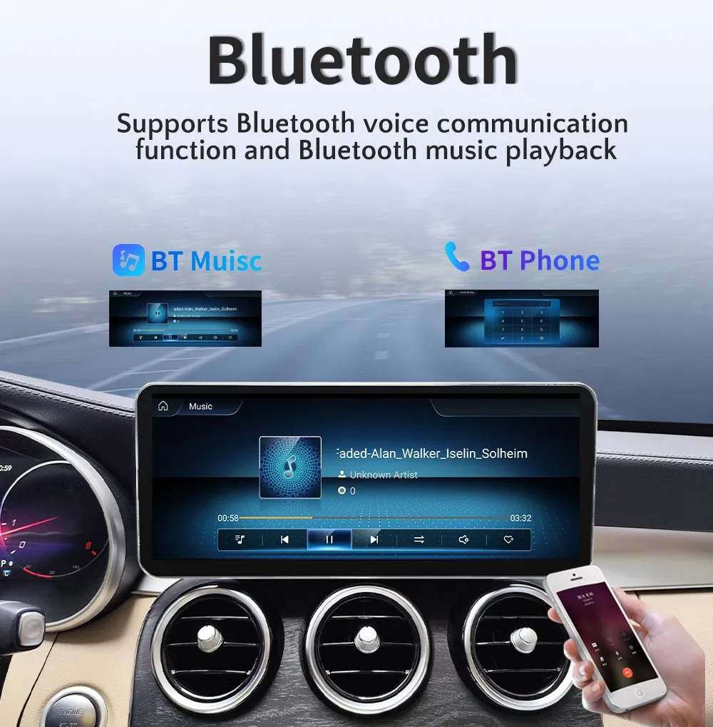 HD сенсорный дисплей для Mercedes A/CLA W176 C117