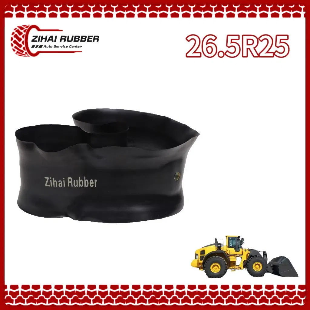 26.5-25 23.5-25 20.5-25 17.5-25 OTR E3 Truck Lorry Natural Rubber Tyre Wheel Inner Tube Disc Mud Flap