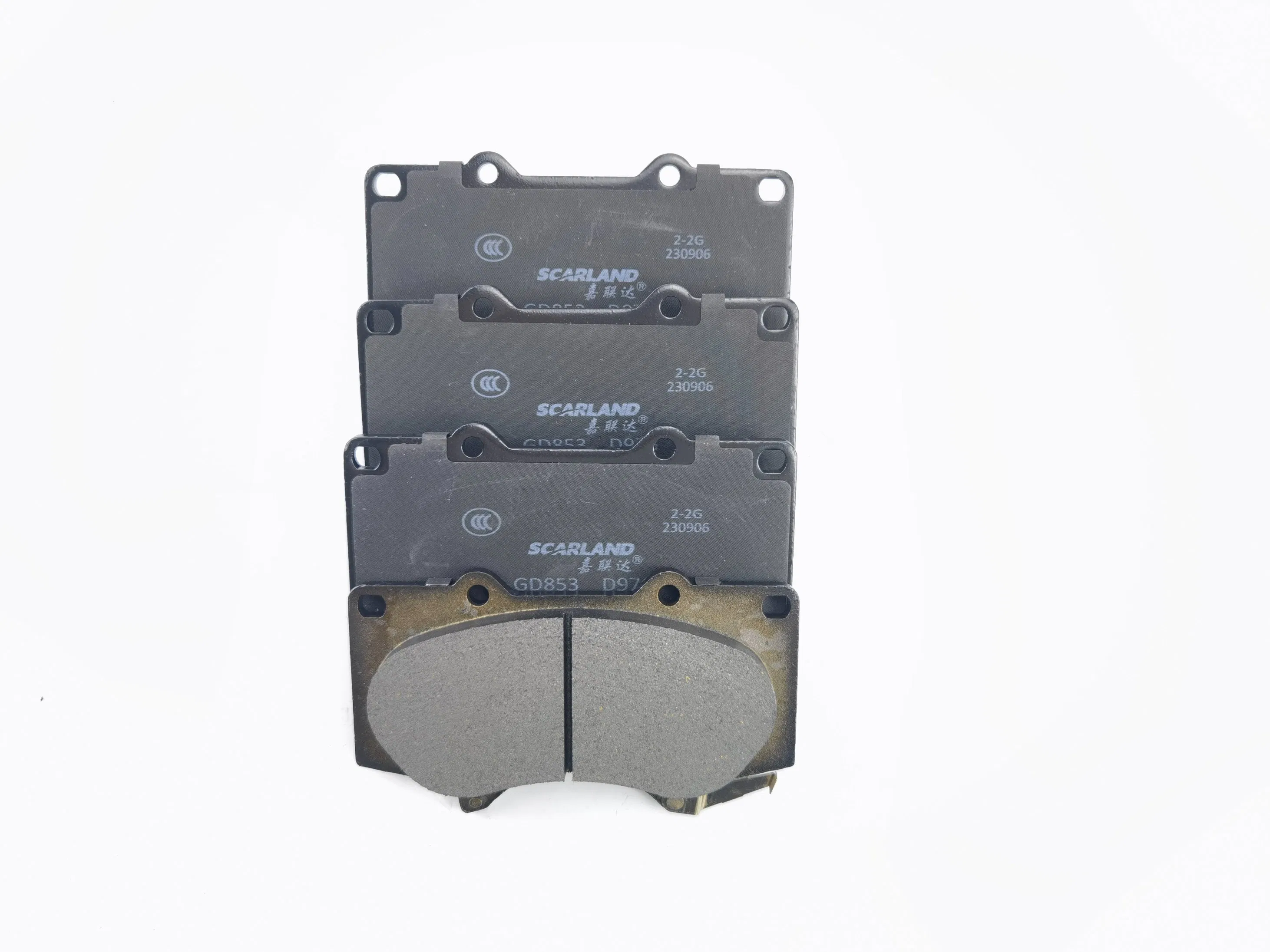 Ceramic and Semi-Metallic High Quality Disc Front Brake Pads Auto Spare Part for Toyot Land Cruiser Prado (D976 /04465) Car Parts Factory