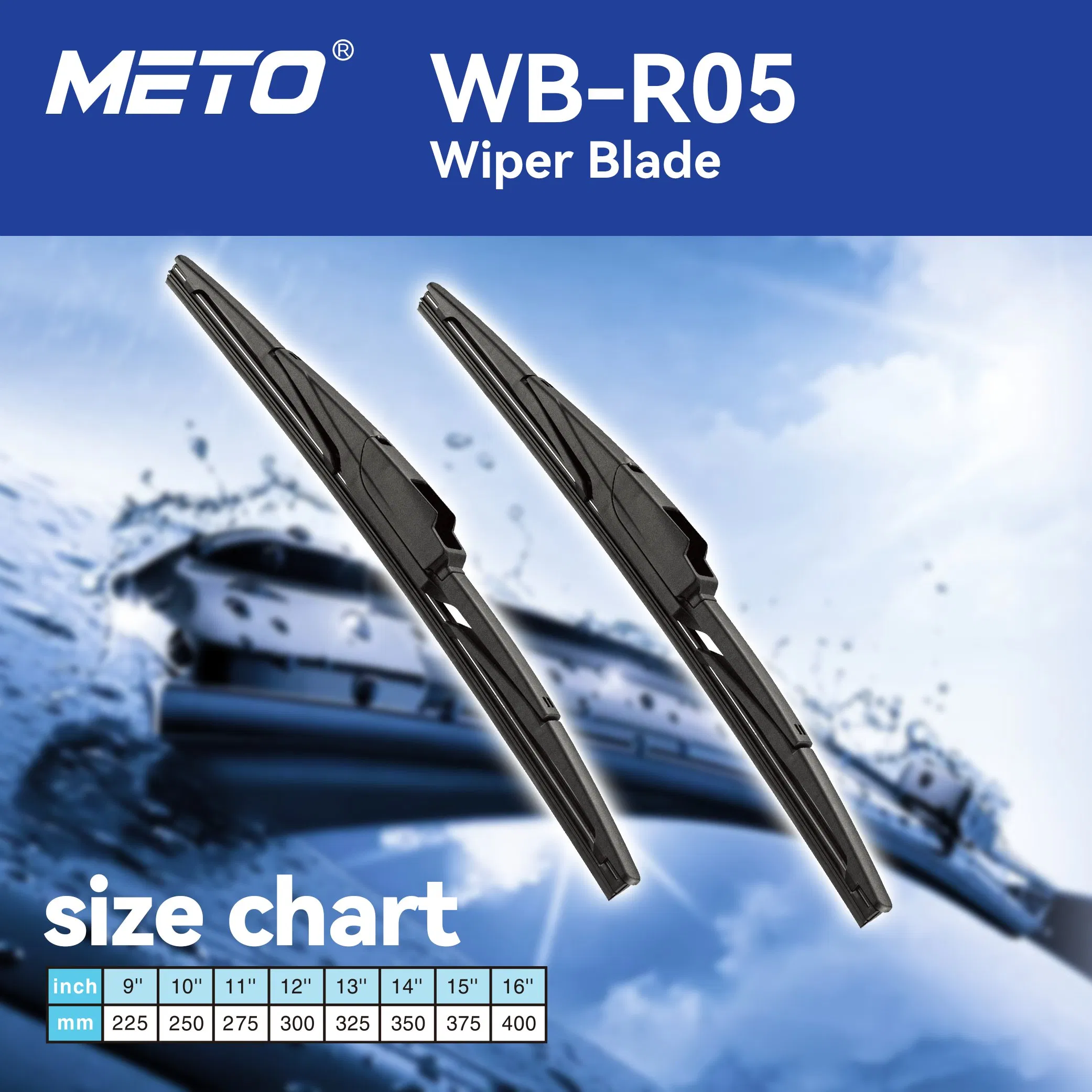 Xiamen Meto Car Accessories Wiper Blade Accesorios Para Coche for Sale