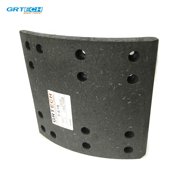 Тормозные колодки WVA 19124 для грузовиков