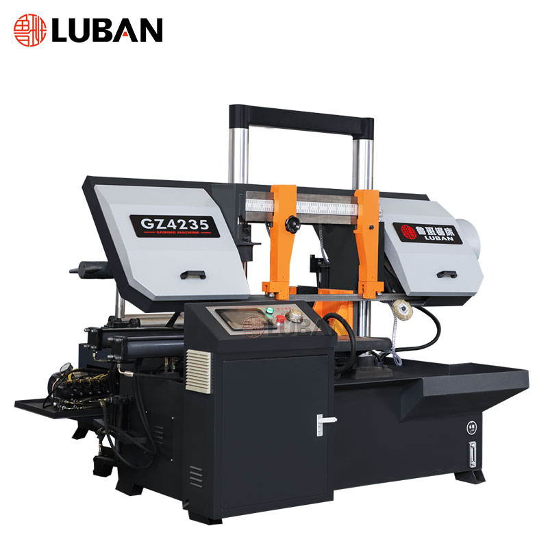 Lubansaw GZ4235: автоматическая ленточная пила по металлу с ЧПУ и подачей