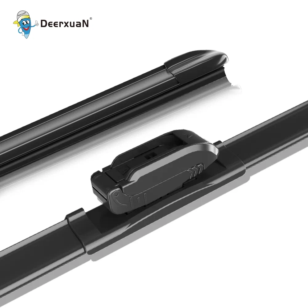Deerxuan Multi-Adapters Auto Car Front Soft Flat Universal Windshield Wiper Blade