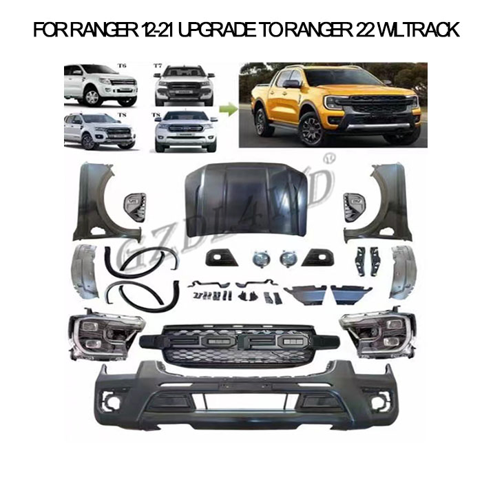 Conversion Kits Upgrade Body Kits for Ranger T6 T7 T8 Upgrade to T9 Wildtrak