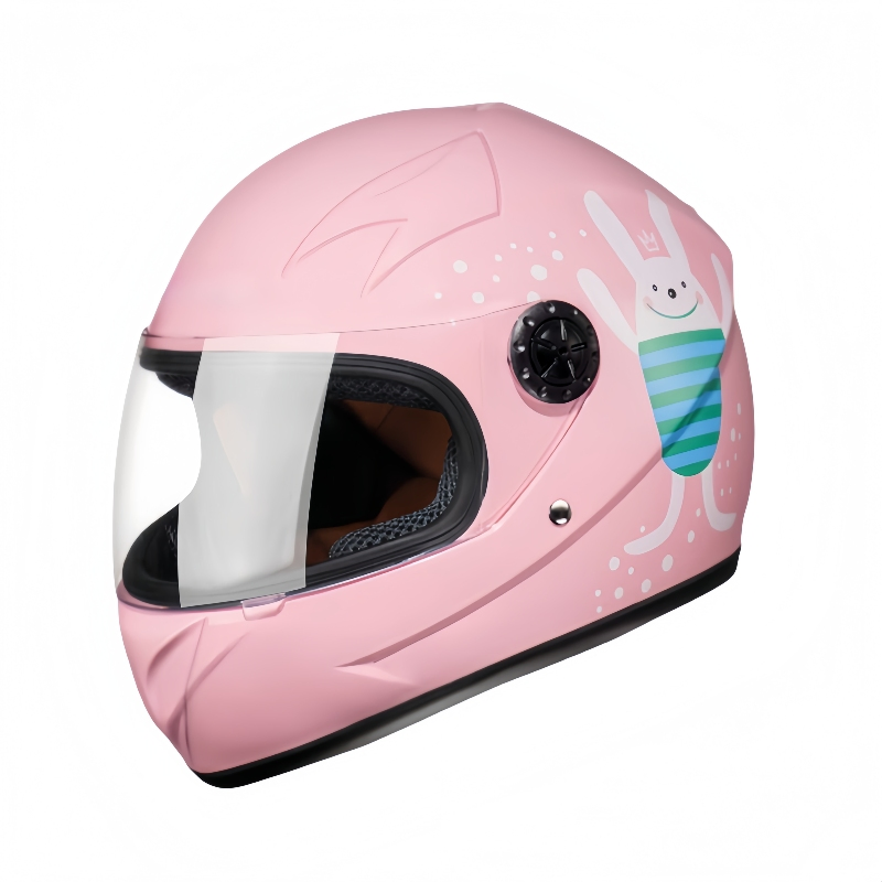 Детский мотошлем модульный SCB с двойным козырьком