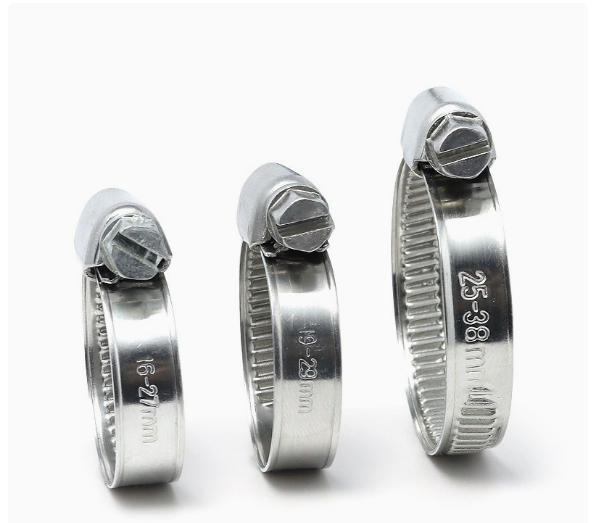 Хомут для воздуховода 73-79 мм из нержавеющей стали