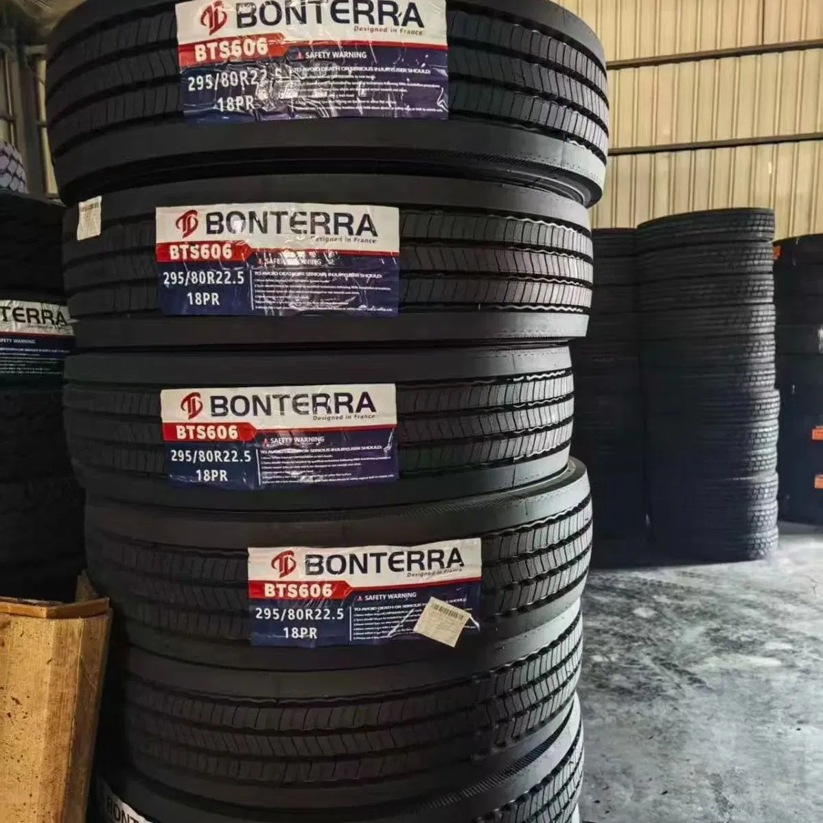 Low Prices Truck Tires 295/80r22.5 Bonterra Brand Wholesale TBR