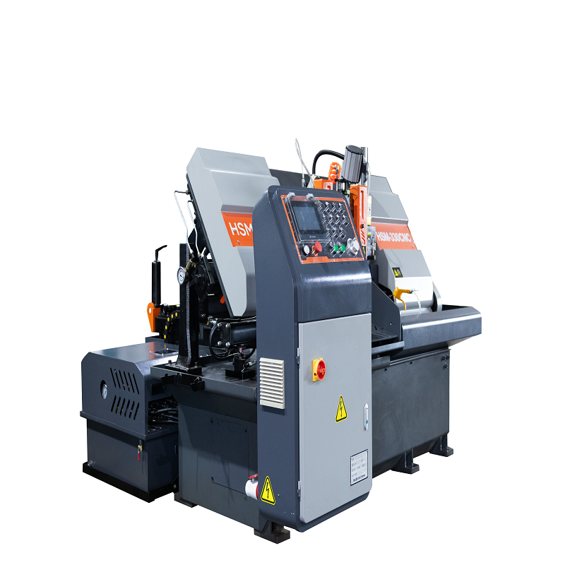 Металлическая горизонтальная ленточная пила HSM330CNC