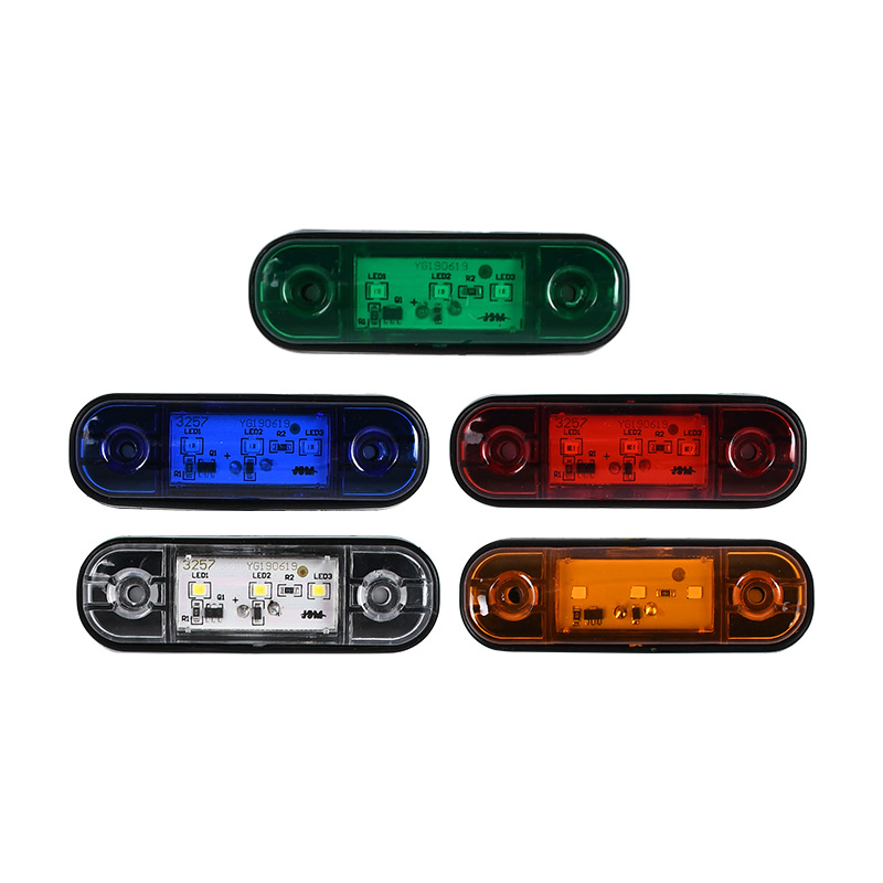 Универсальный светодиодный фонарь для номерного знака 3LED 12V/24V