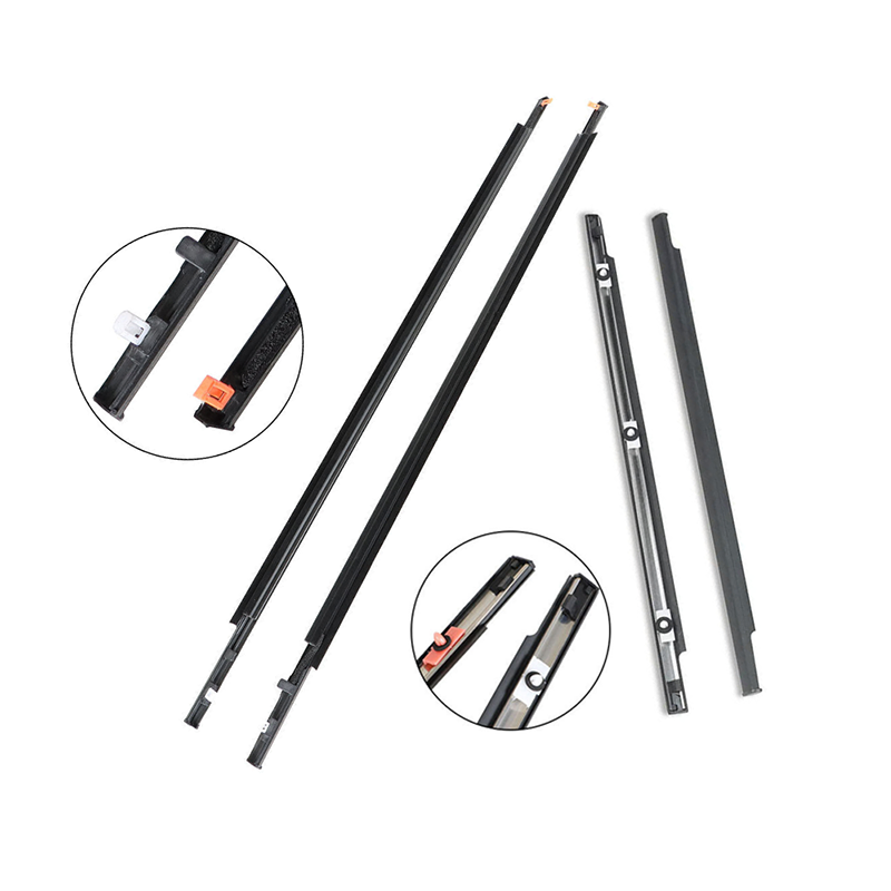 Car Auto Door Window Outer Belt Rubber Weatherstrip Weather Strip Belt Molding for Toyota Fj Cruiser 2007 2008-2012 2013 2014