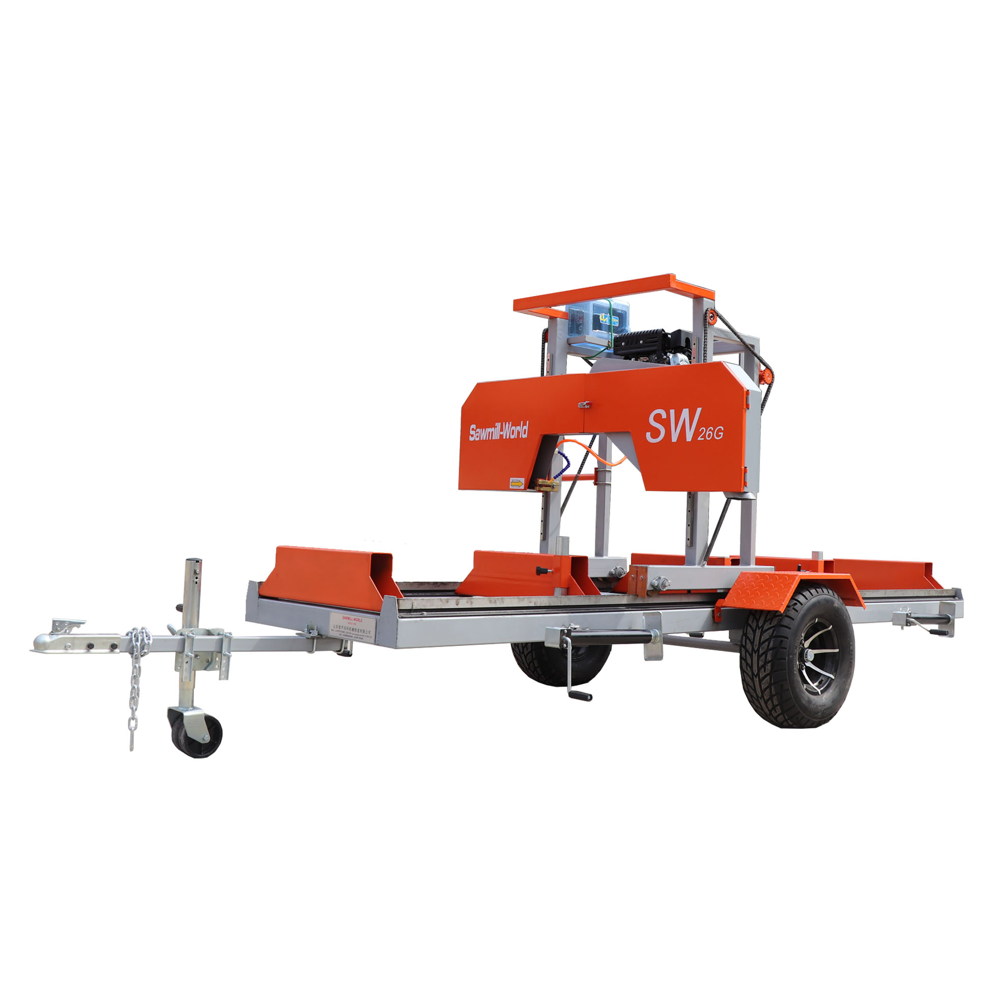 Портативная ленточная пила для дерева CNC (зеленая, серая, красная) CE