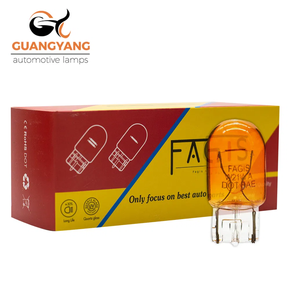 Лампа поворотника Fagis T20 12V 21W янтарная