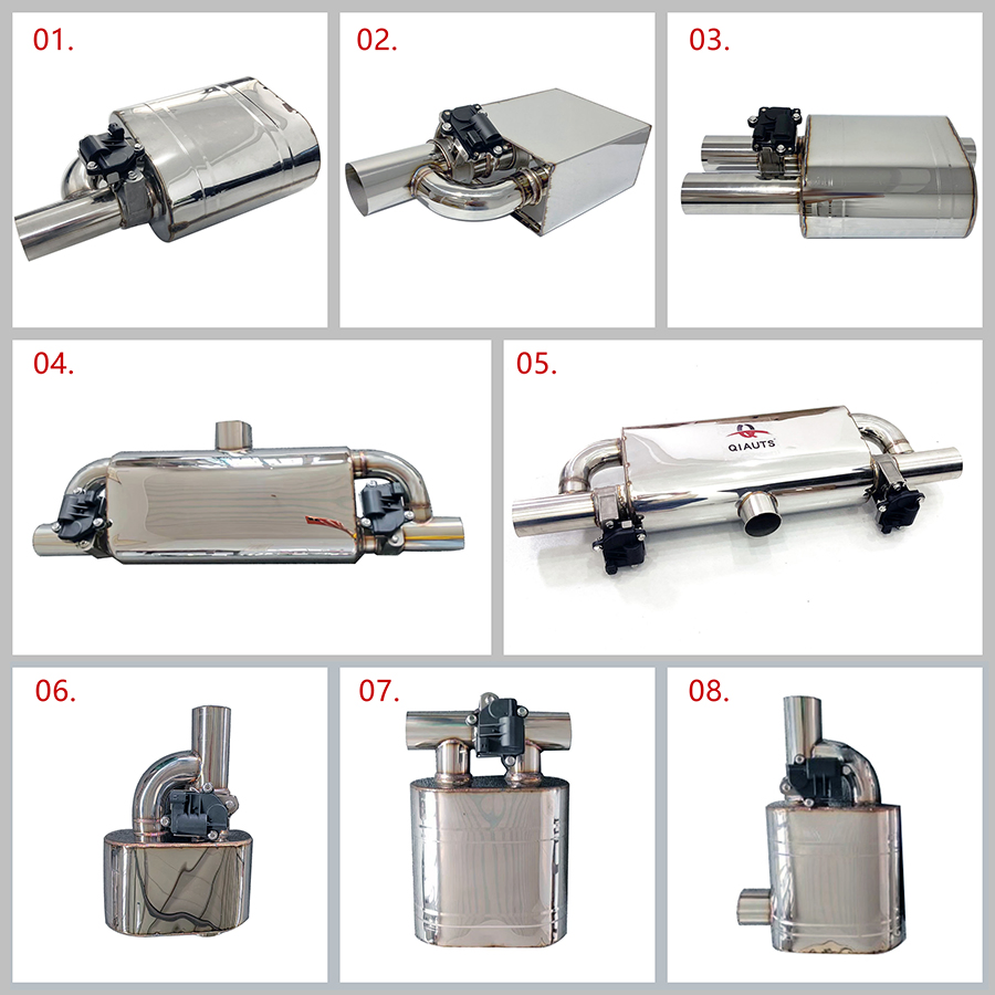 Электроклапан выхлопной системы с беспроводным пультом