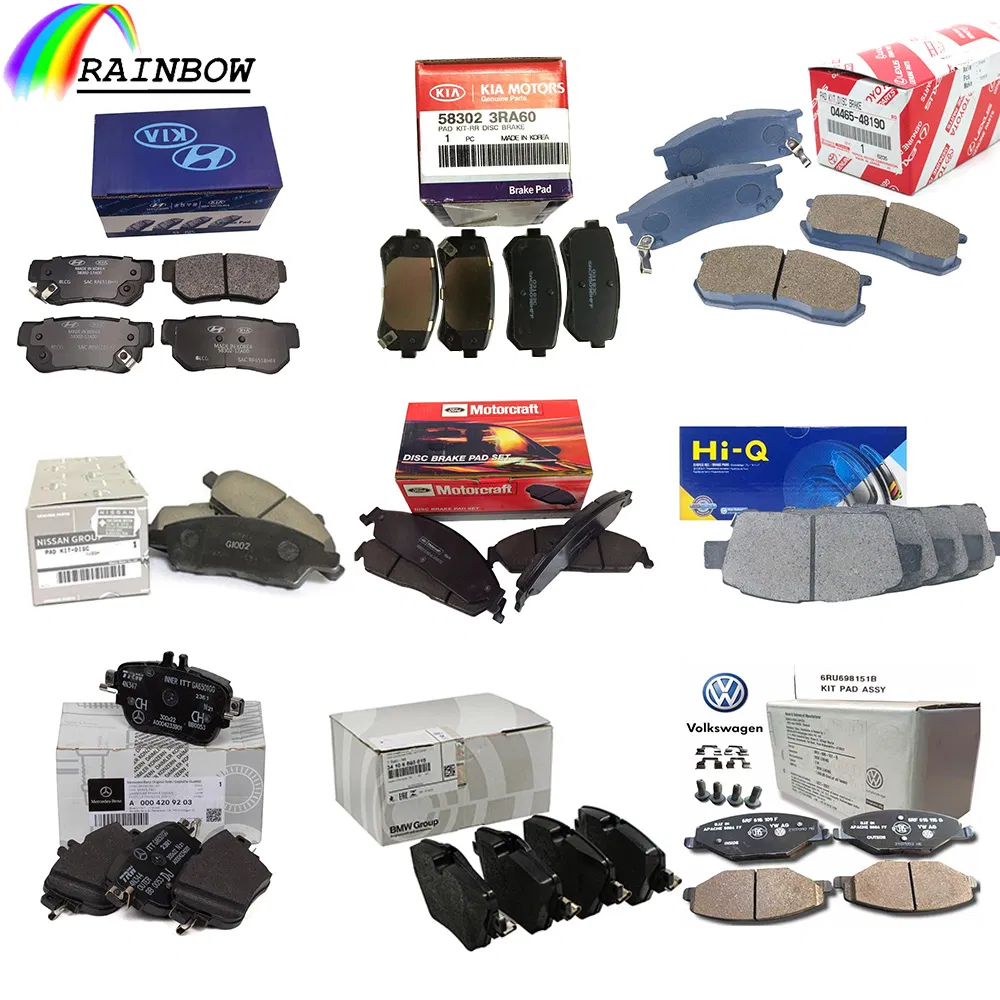 Manufacturer Price Pastillas De Freno Front Genuine Toyota Brake Pads for Hilux 4WD Kun26 Ggn25 W Vsc