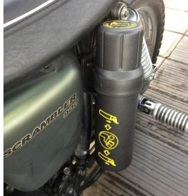 Universal Motorcycle Accessories Waterproof Tool Tubes Raincoat Box