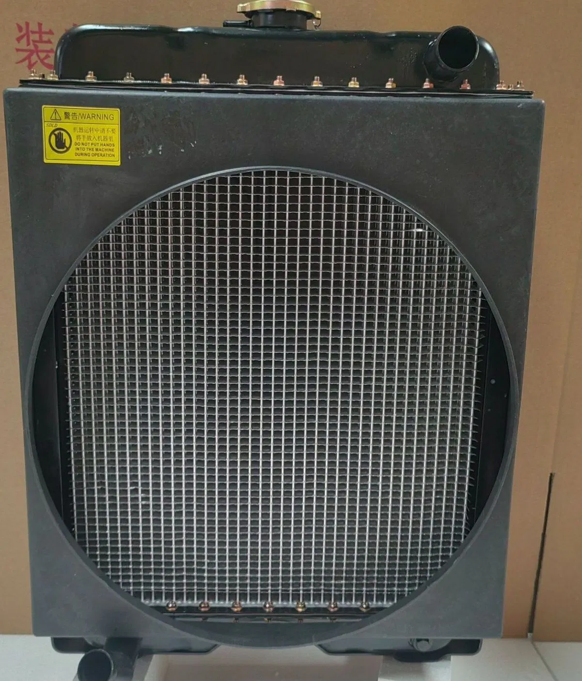 Алюминиевый радиатор для генератора Weifang K4100