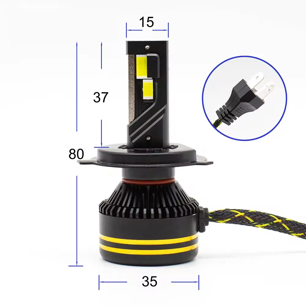 LED-фара H4 120W 6000K для авто