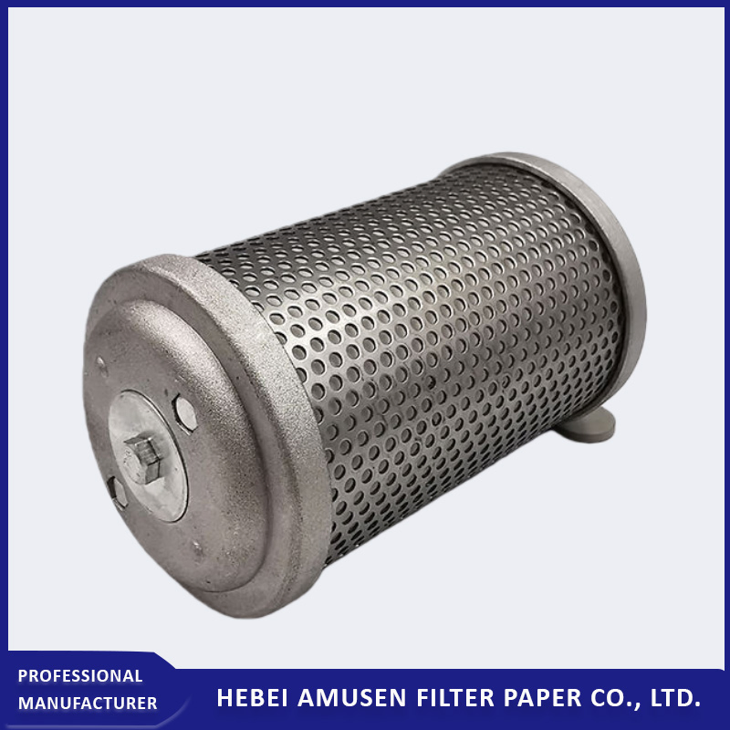 Глушитель выхлопа для промышленного компрессора AMUSEN