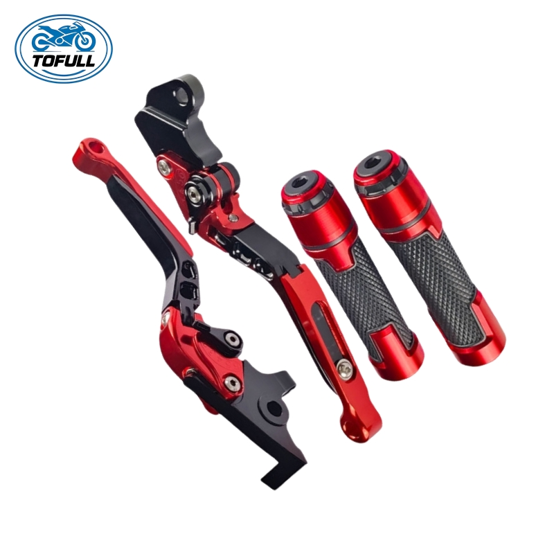 Motorcycle Accessories Extendable Brake Clutch Lever and Handlebar Hand Grip End for Honda CB650r 2019 CB650 CB 650r