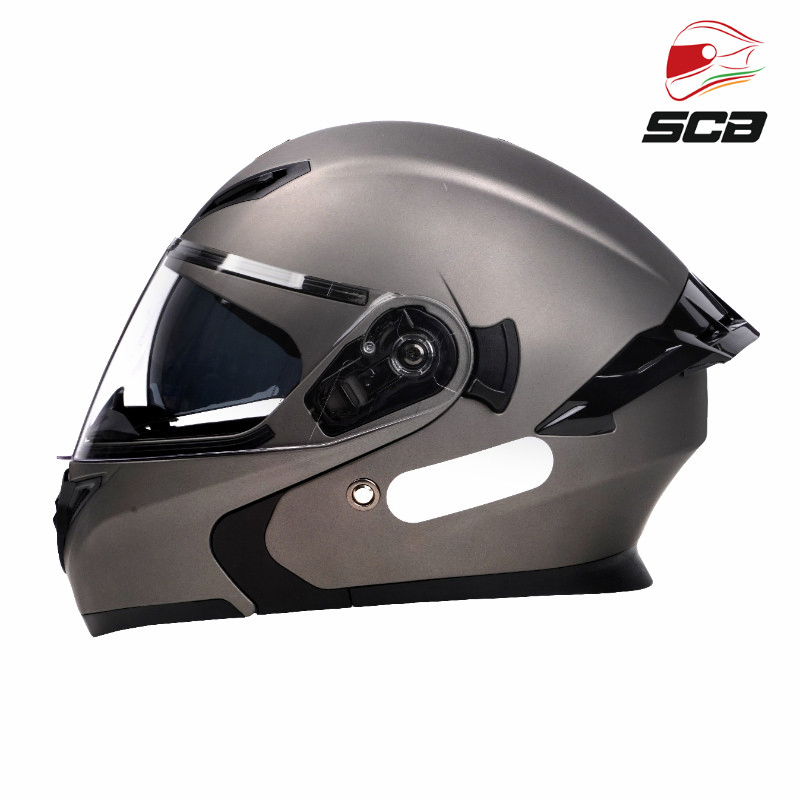 Мотошлем универсальный ABS, полнолицевой