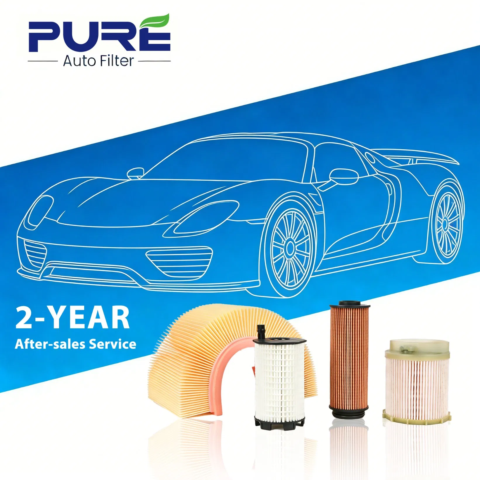 Auto Filter Element Air Filter for Ford Focus 1496814 6c16-9601-AA