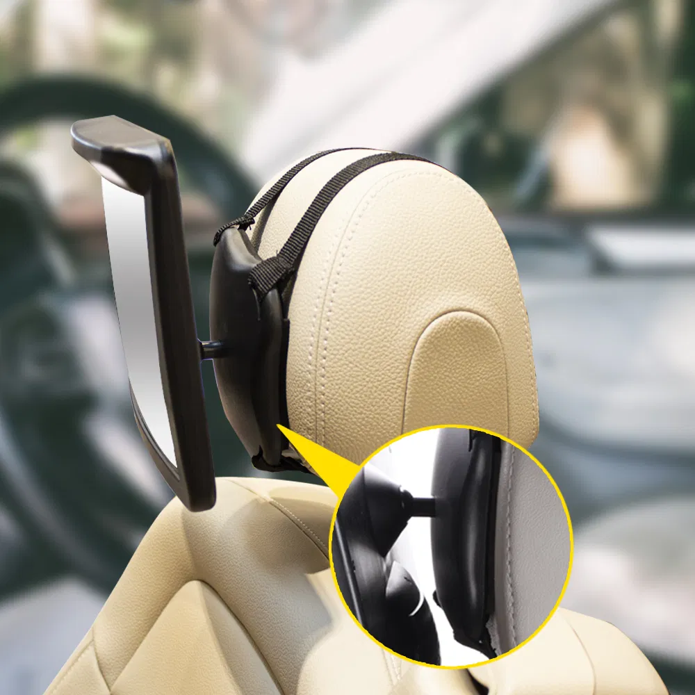 Baby Car Mirror with Night Light Safety Rear Car Mirror Remote Control