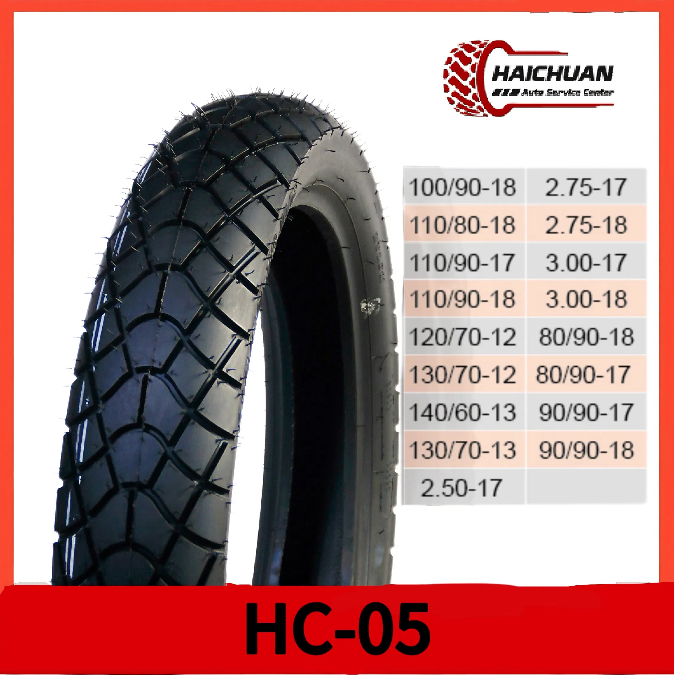 Шина мотоциклетная внедорожная 100/90-17, 100/90-18, 110/80-18