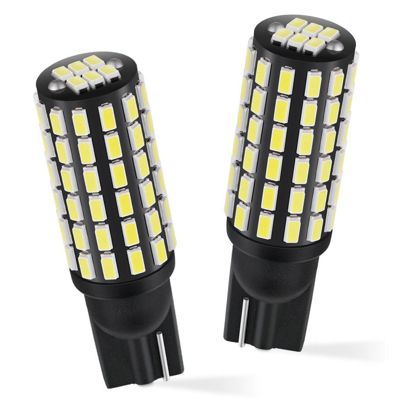 Светодиодная лампа T10 W5W 78SMD 3014 для парковки, 12В/24В