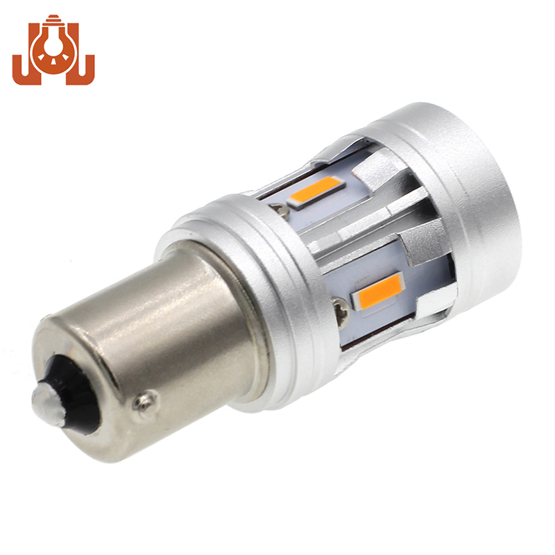 Светодиодная лампа 1156 BA15S для поворотников, CANBUS