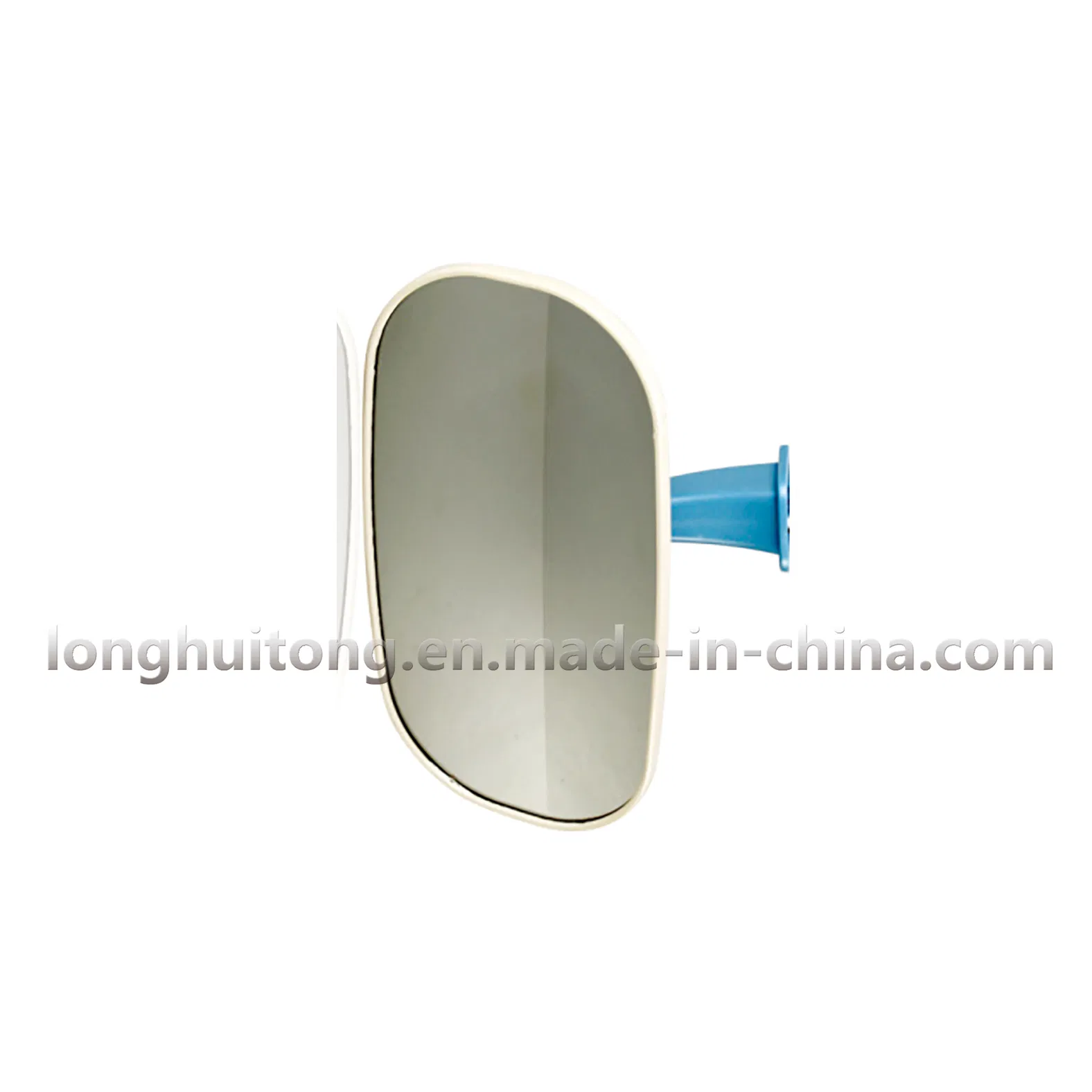Safety Curved Wide-Angle Rearview Mirror - Reduces Nighttime Glare Lightweight Construction