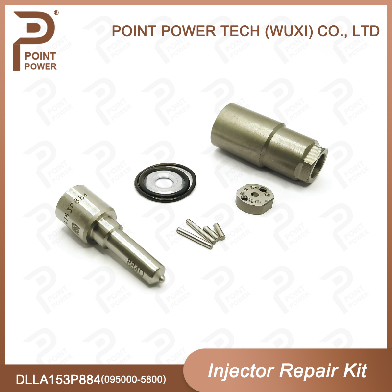 Repair Kits, with Nozzle#Dlla153p884, for Injector# 095000-5800, for FIAT / Ford / Peugeot