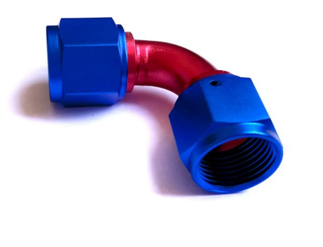 Угловой фитинг AN для масляной системы 90 градусов