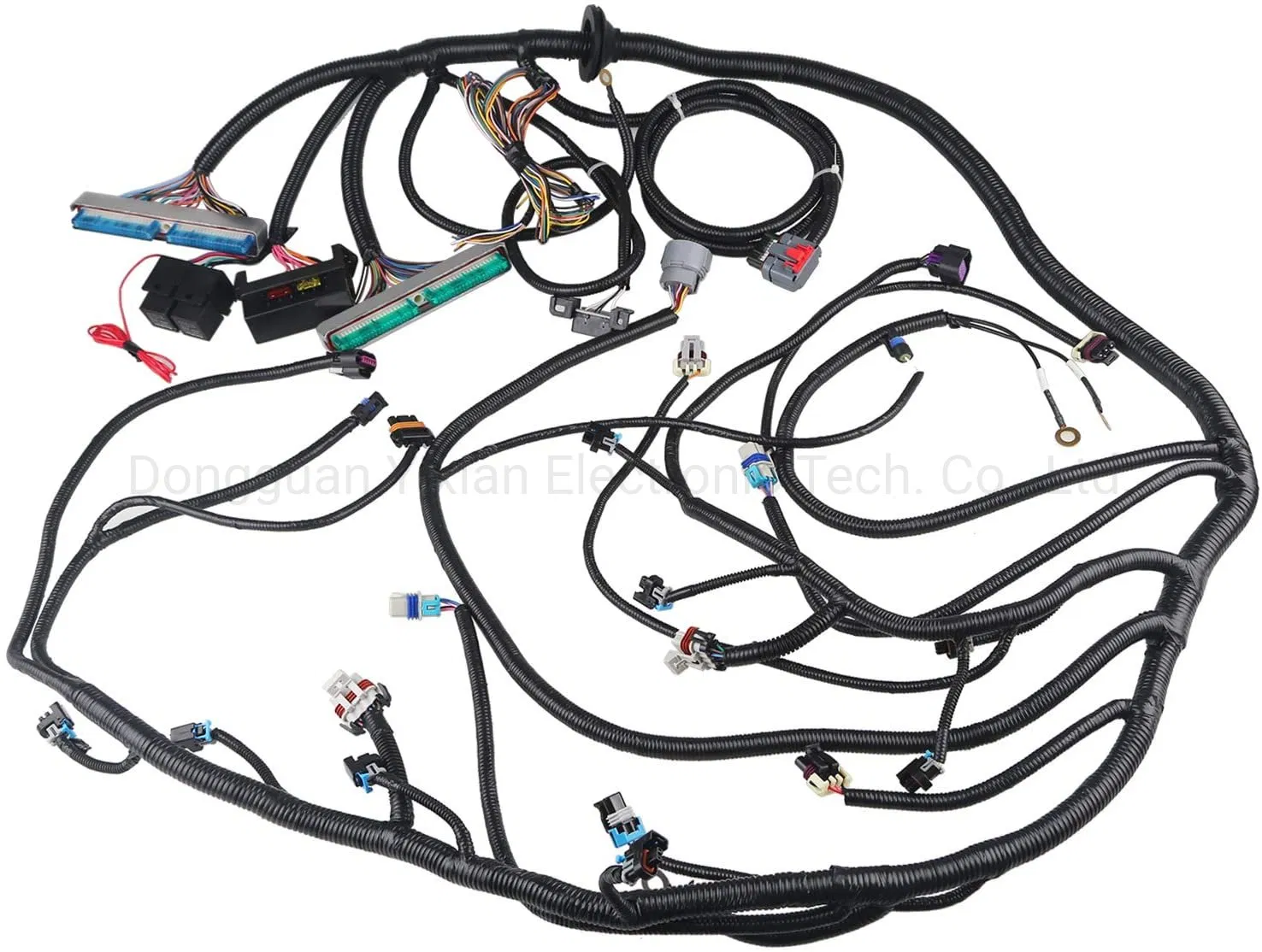 Electronic Cable Assembly Golf Automotive Engine Universal Wire Harness